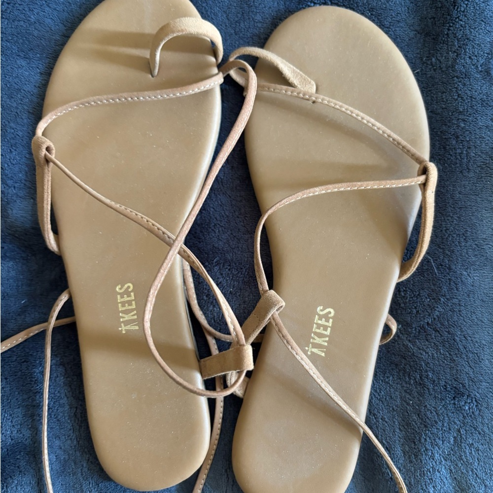 TKEES Women's Tan Sandals